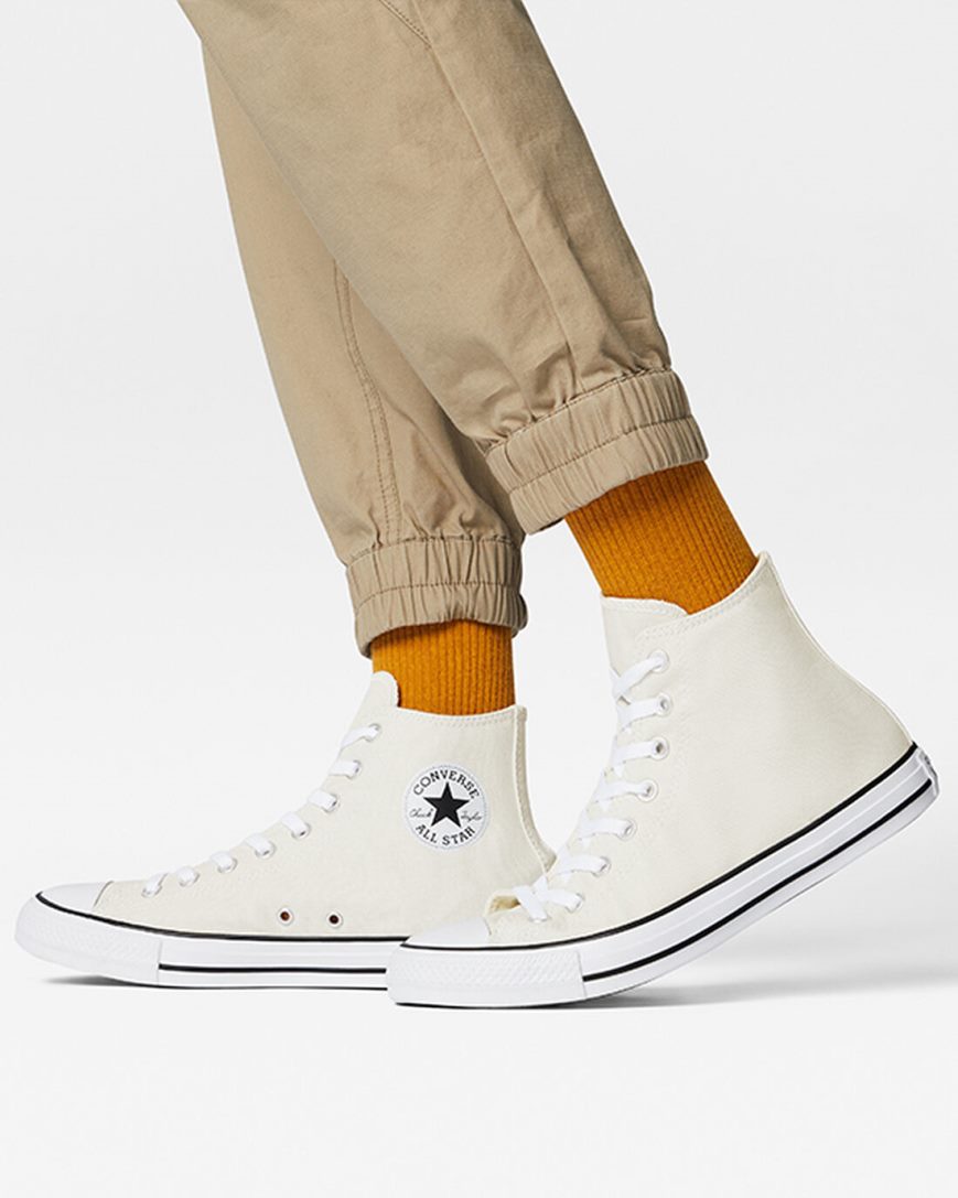 Dámské Boty Vysoké Converse Chuck Taylor All Star Seasonal Color Béžový | CZ MDYF24